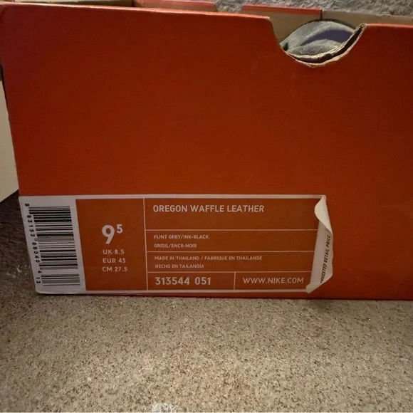 Nike Oregon Waffle Retro Sneakers 2008 Gray Black Purple Rare Vintage Men’s - Picture 10 of 10